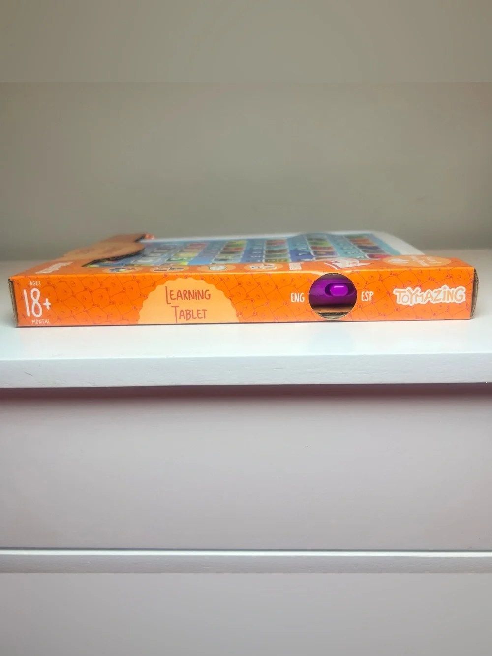 Learning Tablet - Purple & White Kids Educational Tablet